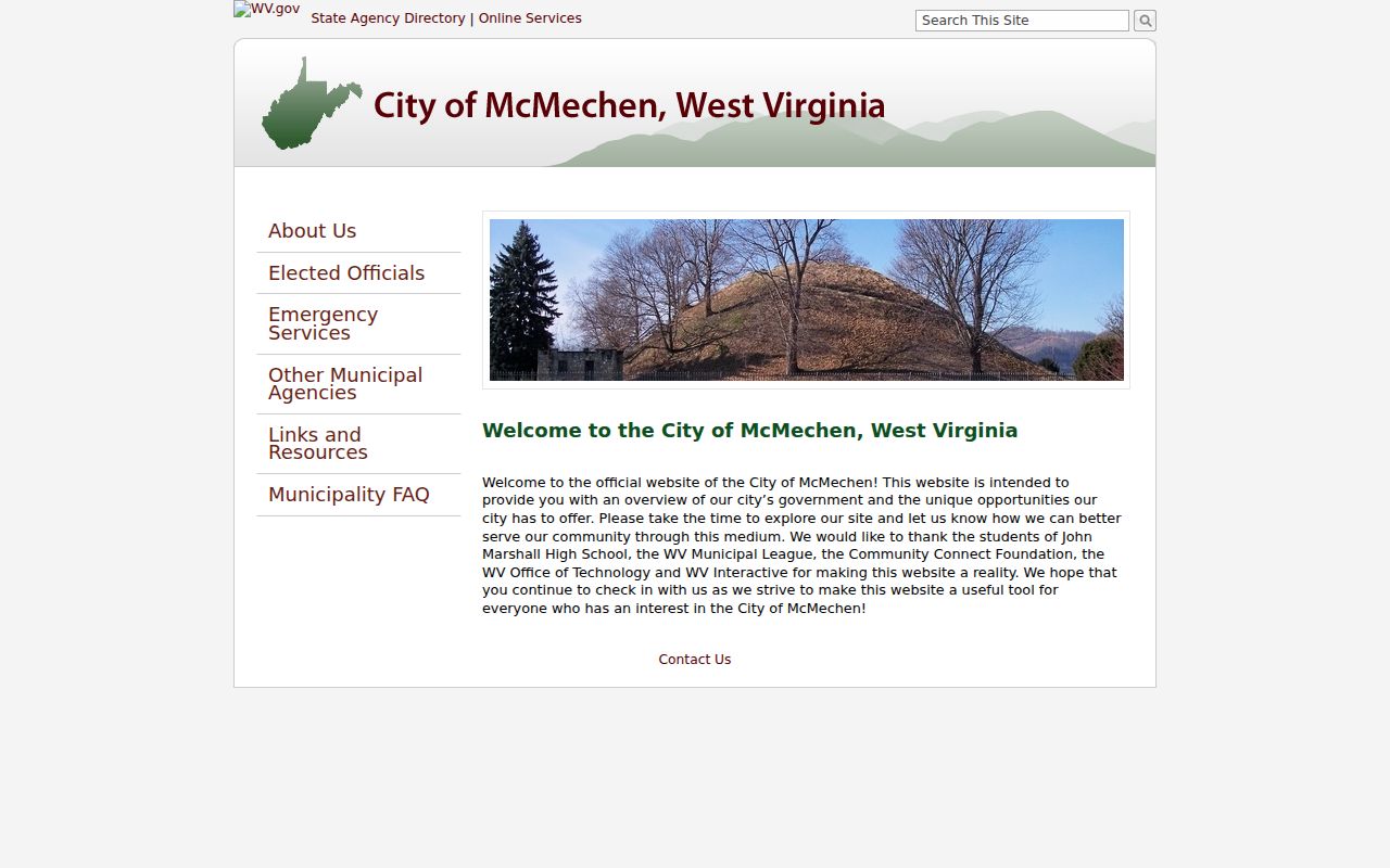 McMechen criminal records official City Hall page