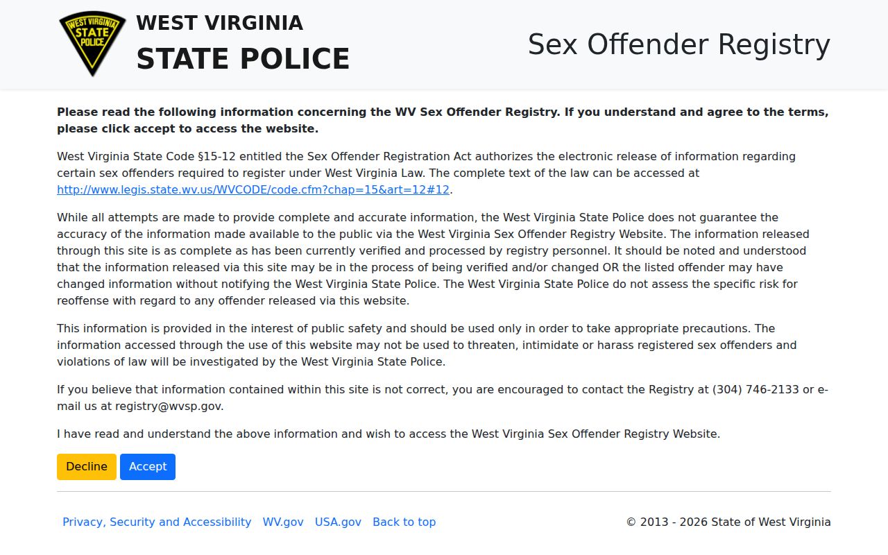 Marshall County sex offender registry help and tip form